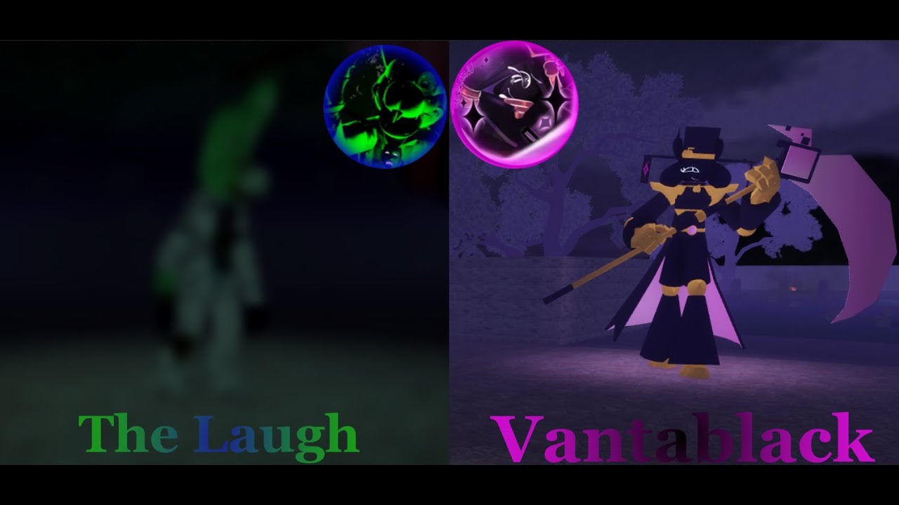 Midnight Horrors: The Laugh and Vantablack