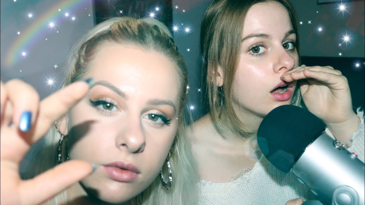 ASMR | Intense Hand Movements + Mouth Sounds (brushing, visual..) 🌙