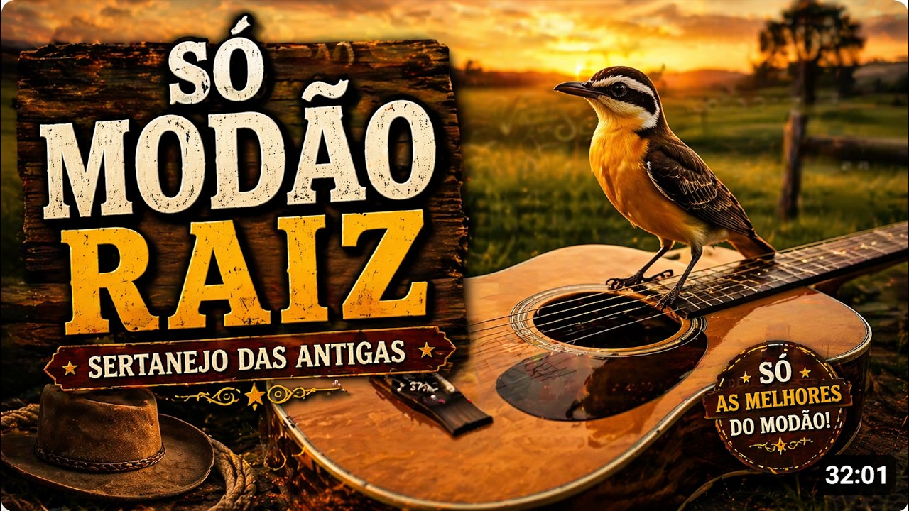 MODÃO RAIZ  - MODÃO DAS ANTIGAS - SERTANEJO RAIZ