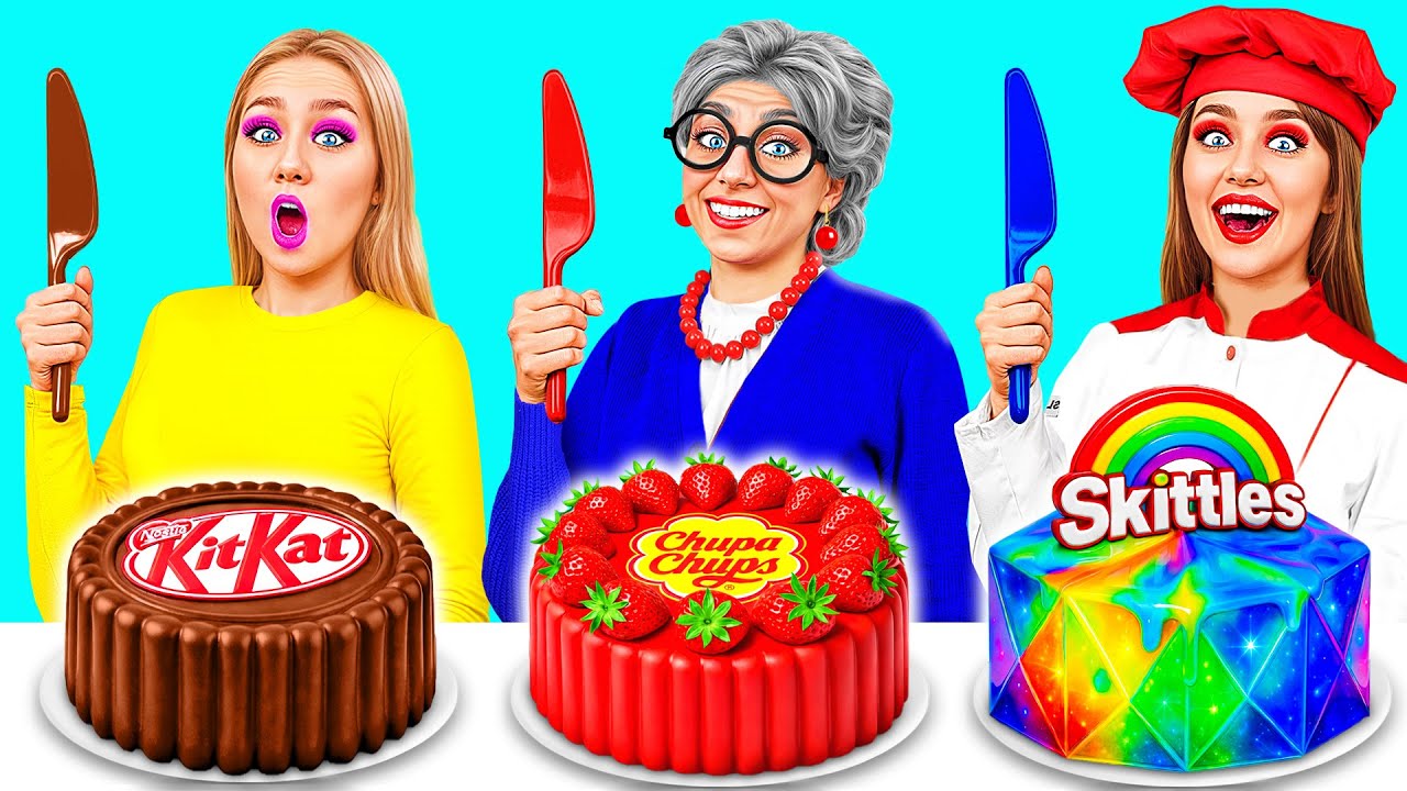 Кулинарный Челлендж: Я против Бабушки | Смешные Челленджи от Crazy DO