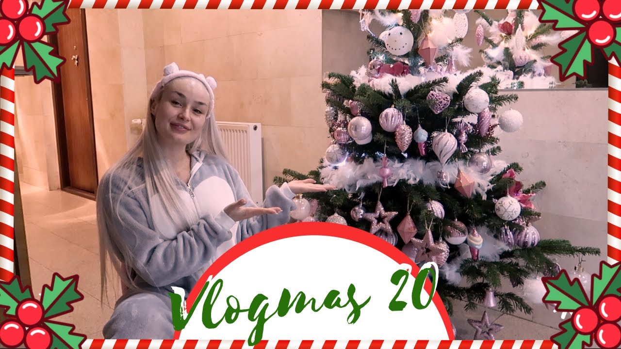 VLOGMAS ❄ Ziua 20 ❄  Fuga dupa cadouri ❄ Impodobim al doilea brad anul acesta ❄