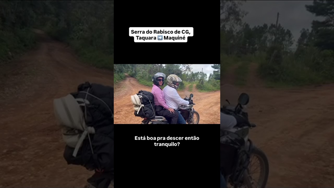 Passeio na serra do rabisco 