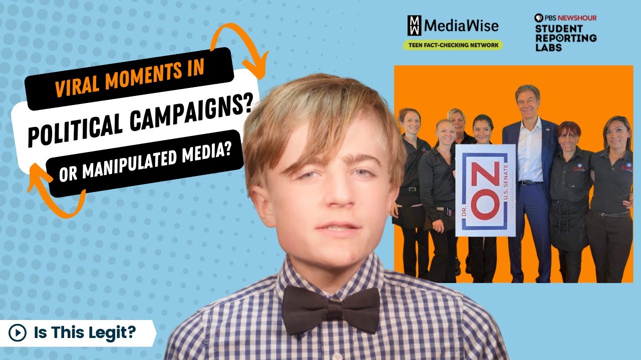 Viral moments in political campaigns &mdash; or manipulated media? │ Is This Legit?