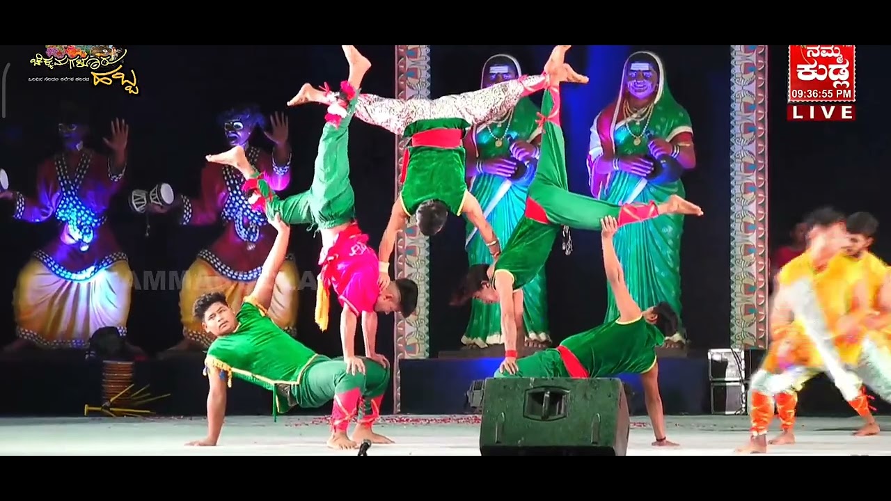 Manipuri Stick Dance and Srilankan Dance @ Chikmagalur #alvas #chikmagalur