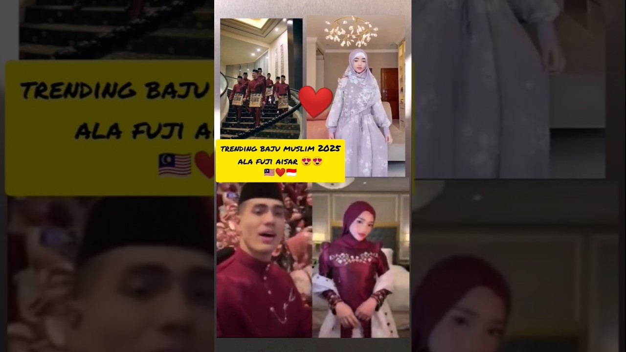 trending baju muslim ala fuji aisar😍 #fuji #fujiaisar#fujian
