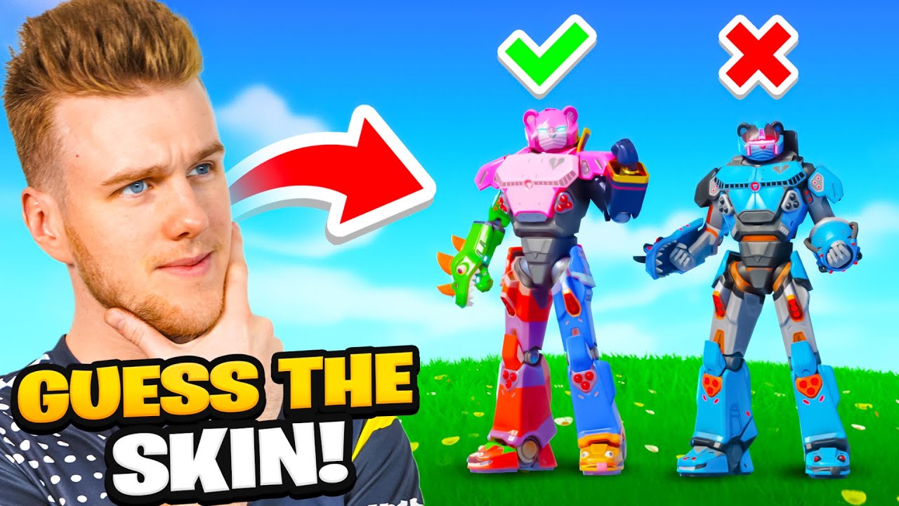 Назову ВСЕ скины Fortnite, которые я уберу?! (СЛОЖНО)