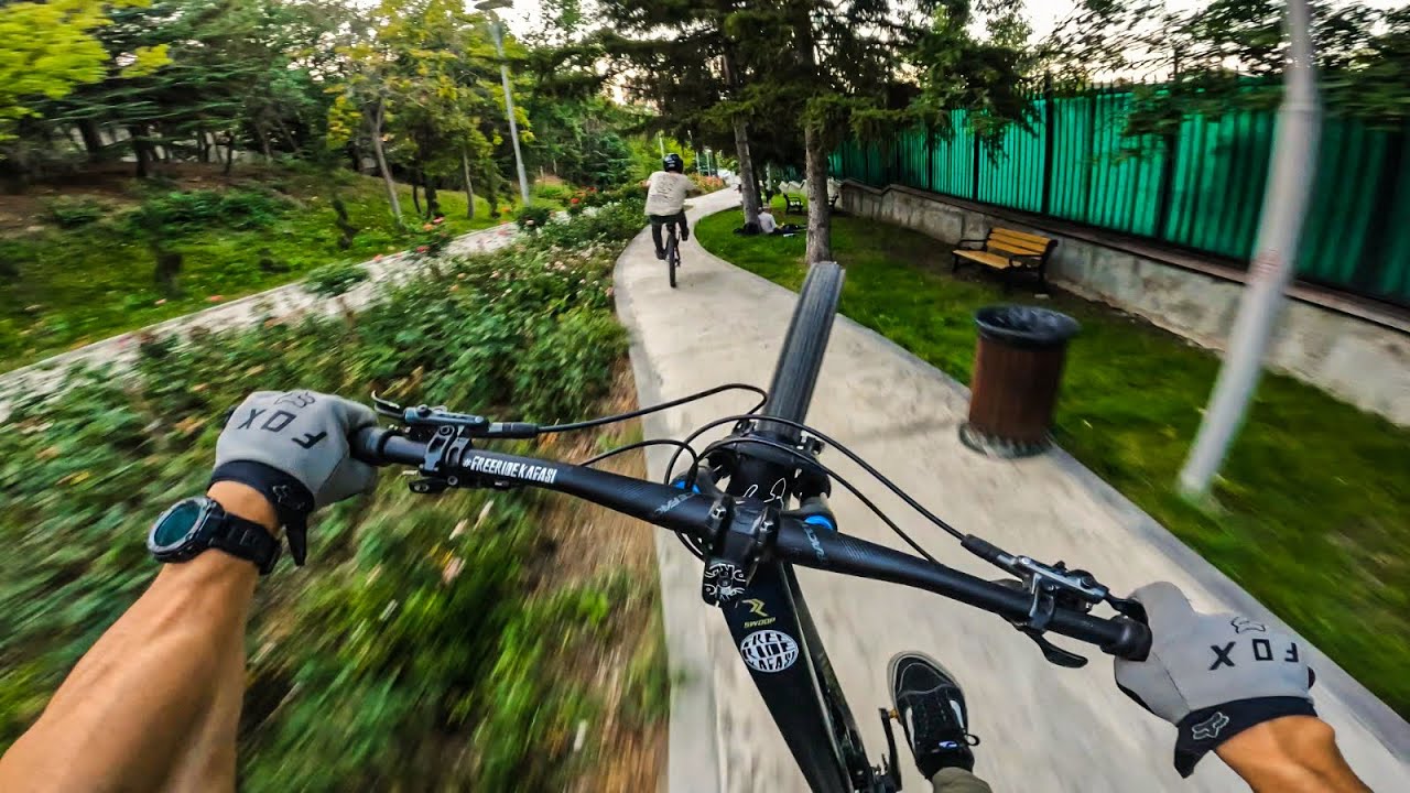 Urban Downhill Şehir Turu #3  İnsan Tepkileri w/