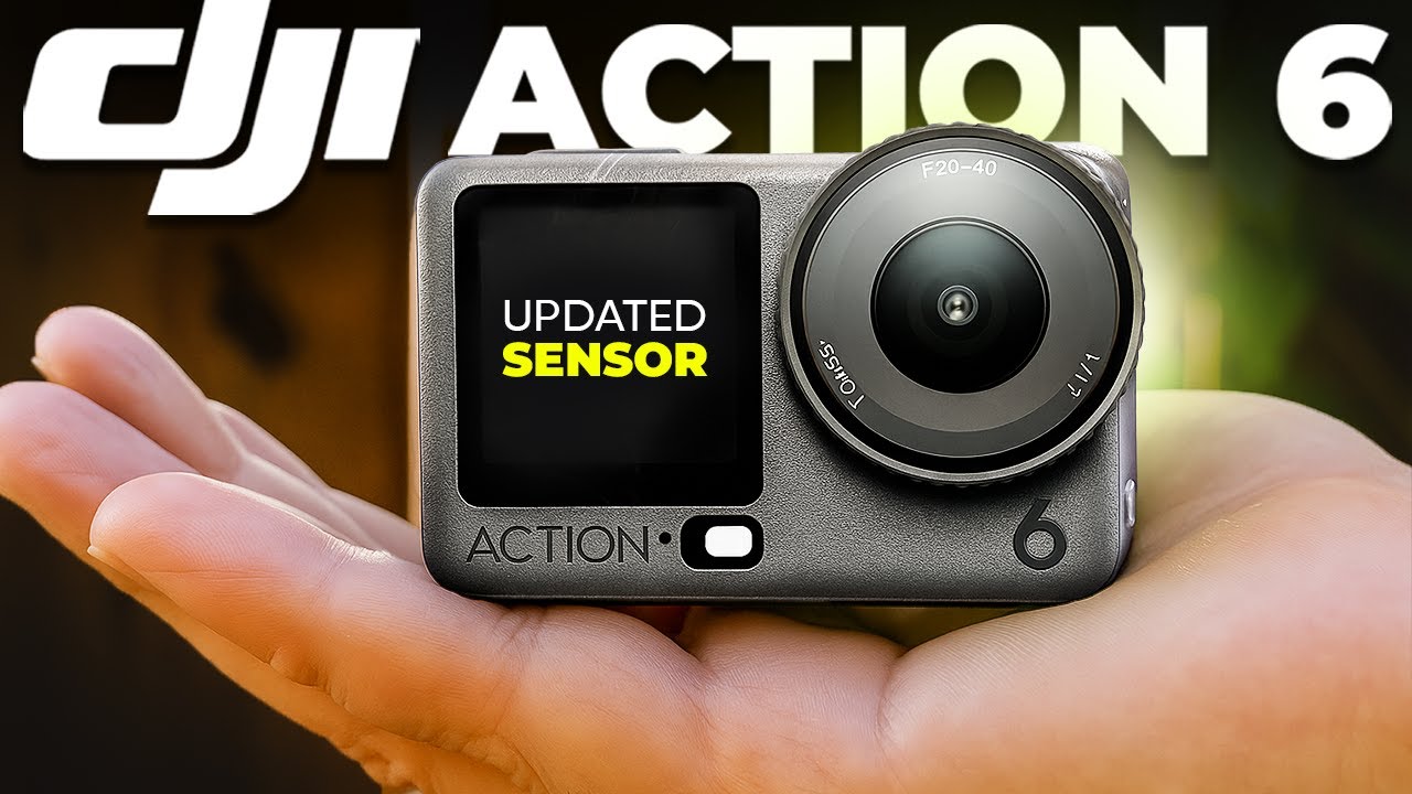 DJI OSMO Action 6 — официальная дата выхода подтверждена! Объявлены полные характеристики и цена! ✅