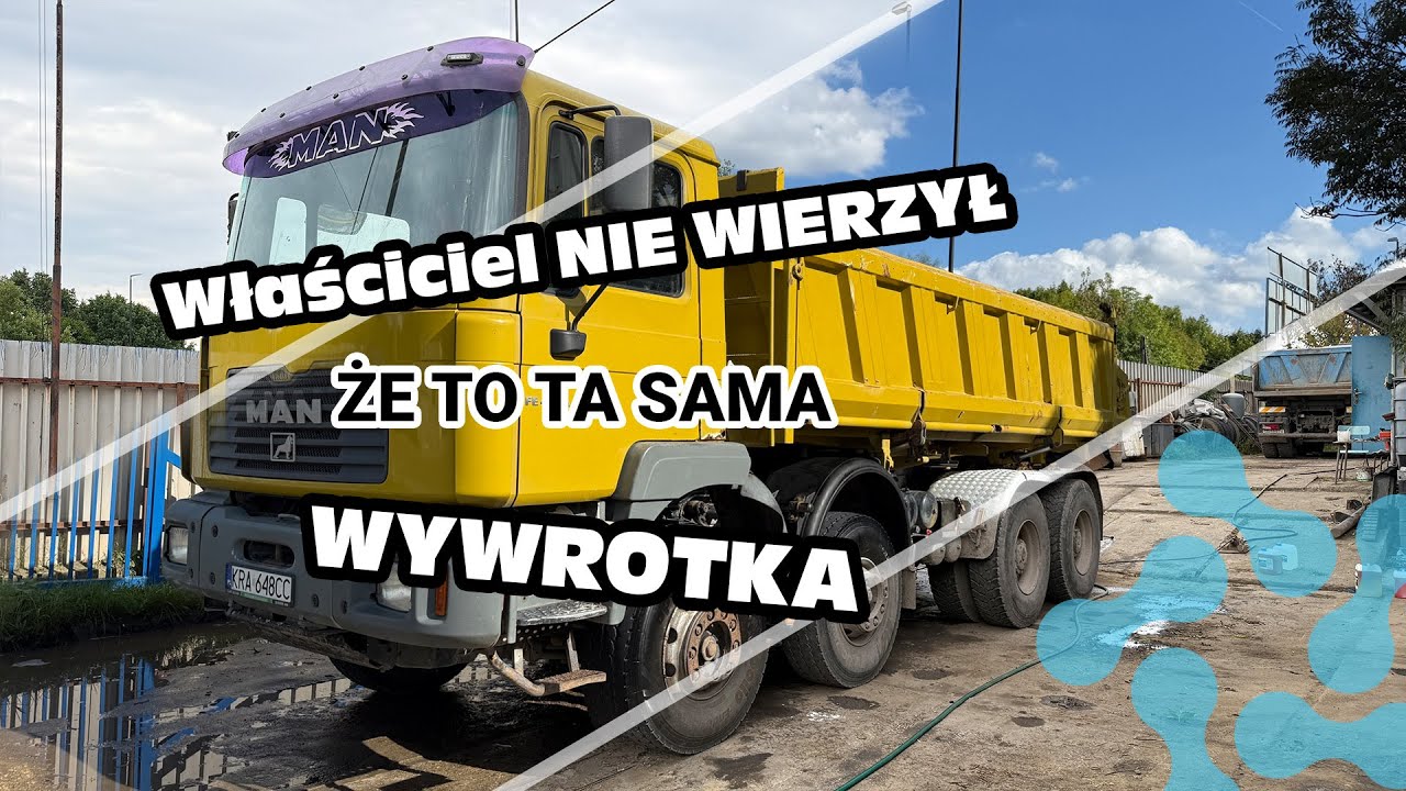 +10 000 zł po myciu?! Właściciel przecierał oczy! Metamorfoza wywrotki z użyciem produktów PRO-CHEM