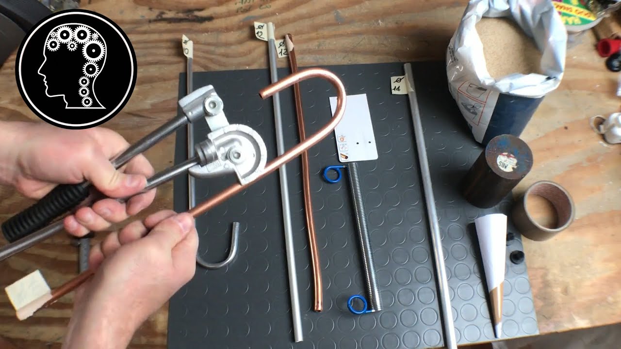 Come piegare i tubi in alluminio e rame        How to bend aluminum and copper pipes