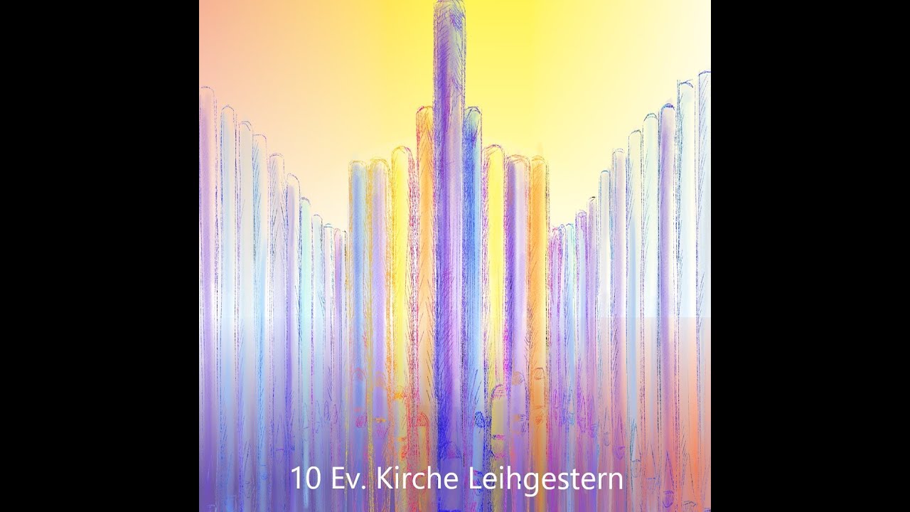 10 Orgelreise: Ev. Kirche Leihgestern