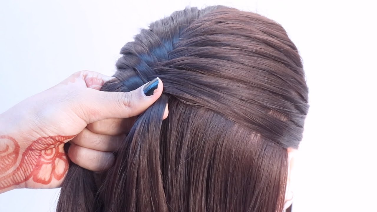3 new ponytail hairstyle for party | hairstyle for one piece | dutch braid, fishtial braid ponytail