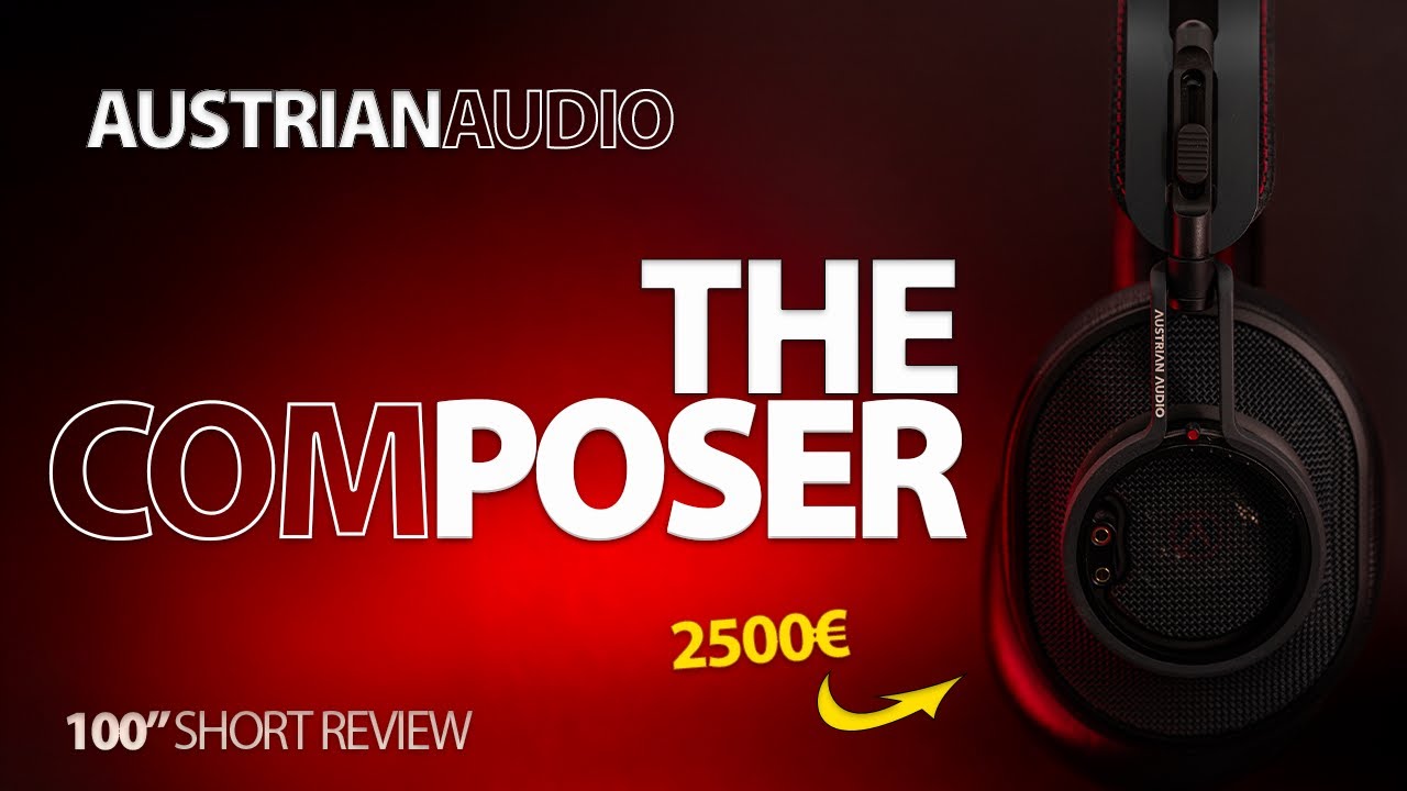 Austrian Audio The Composer: suono moderno e costruzione futuristica
