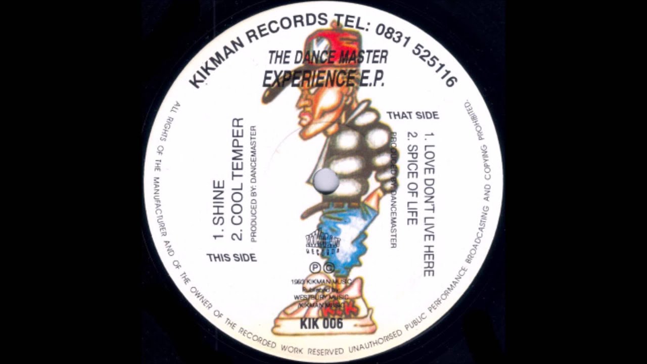 Dancemaster - Cool Temper (1993)