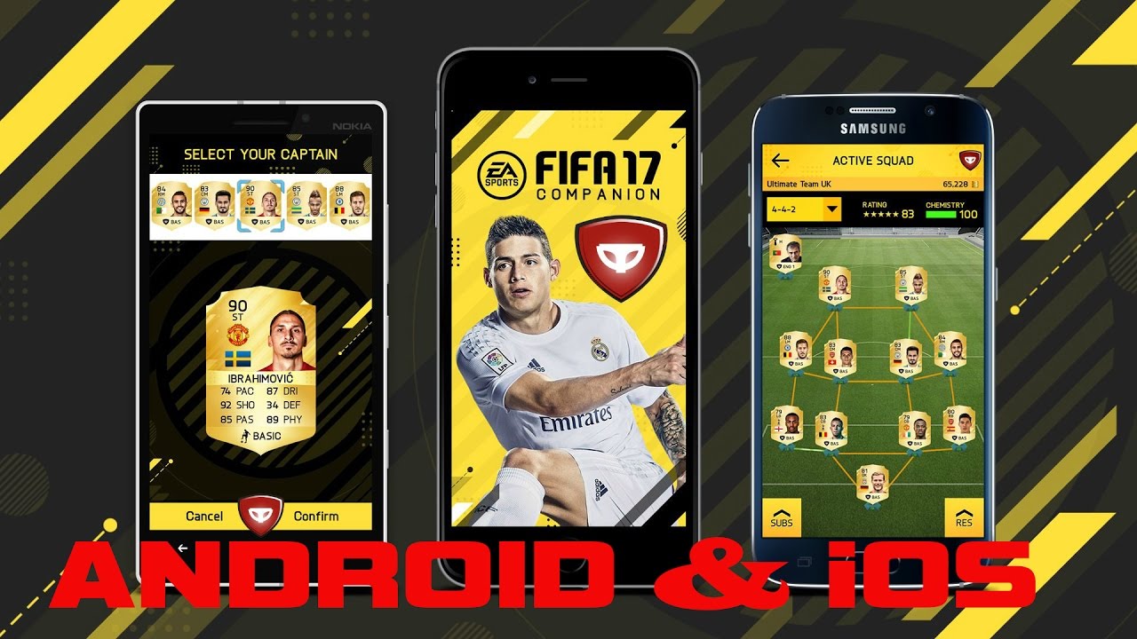 FIFA 17 COMPANION (ФИФА 17 КОМПАНЬОН ) для ANDROID/iOS/WINDOWS - ОБЗОР И ВОЗМОЖНОСТИ | drintik