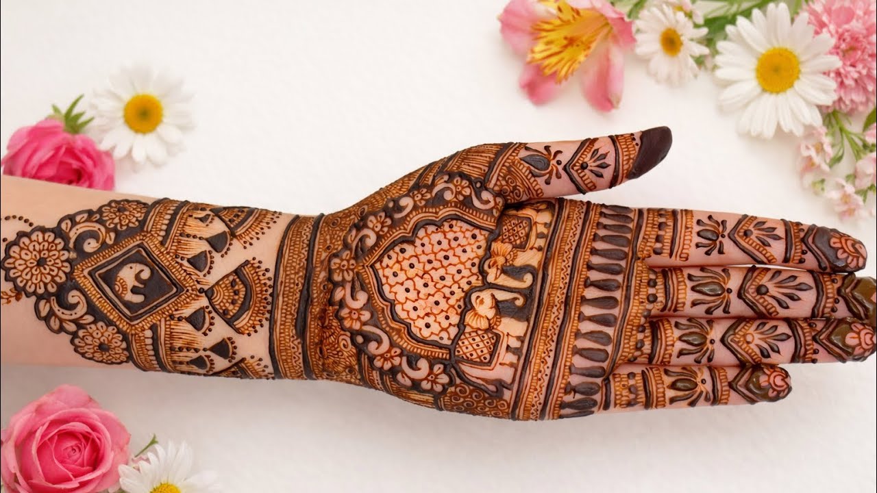 🌸 Latest Bridal Mehndi Design | Full Hand Traditional Mehndi || 💫 Trending Mehndi Pattern 
