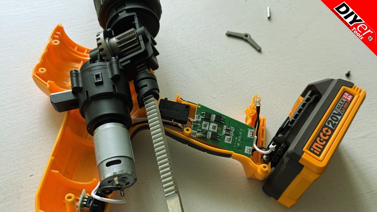 INGCO CCGLI2001 20V Caulking Gun – Unboxing, Teardown & How It Really Works! 🔥