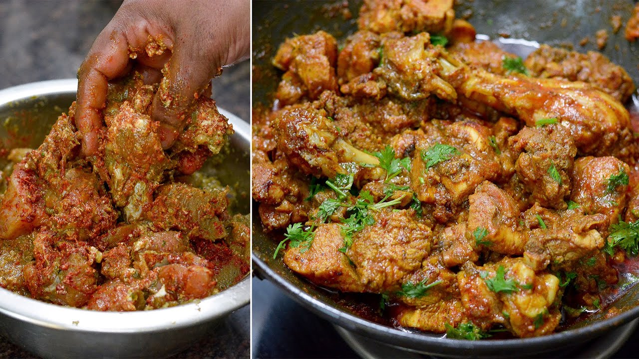 झणझणित चिकन बनवा झटपट ही पद्धत वापरून | Spicy Sukhha Chicken in marathi | chicken recipe in marathi