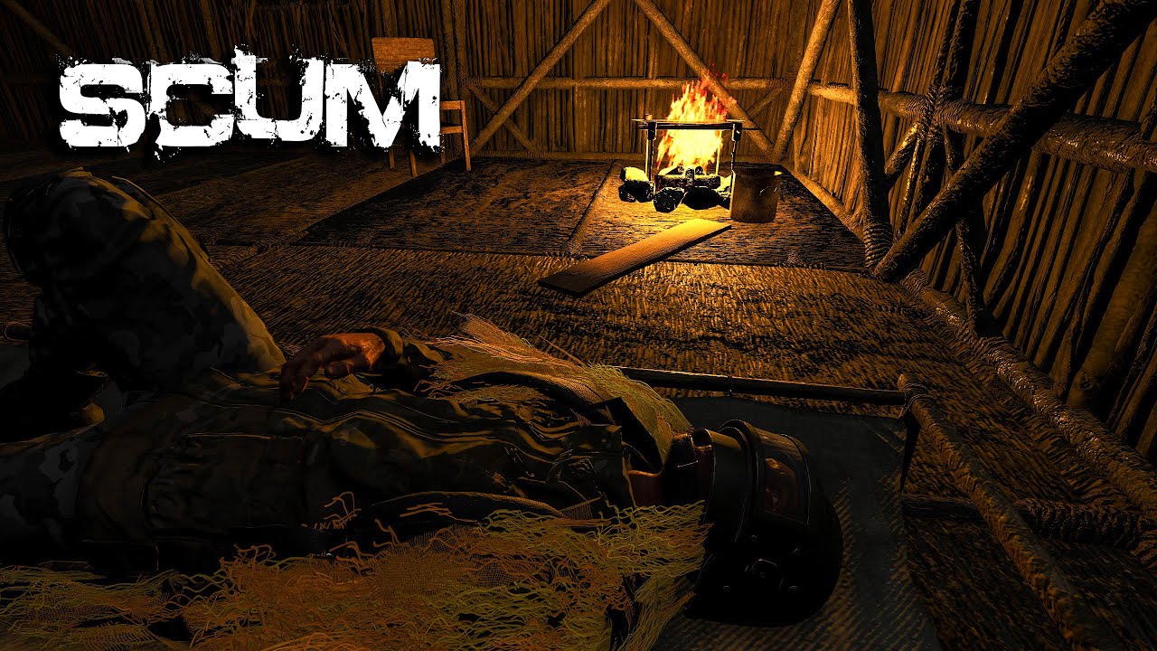 The Ultimate Survival Challenge in Scum 2024 - Day 6 - Lets see if we can start Fishing.