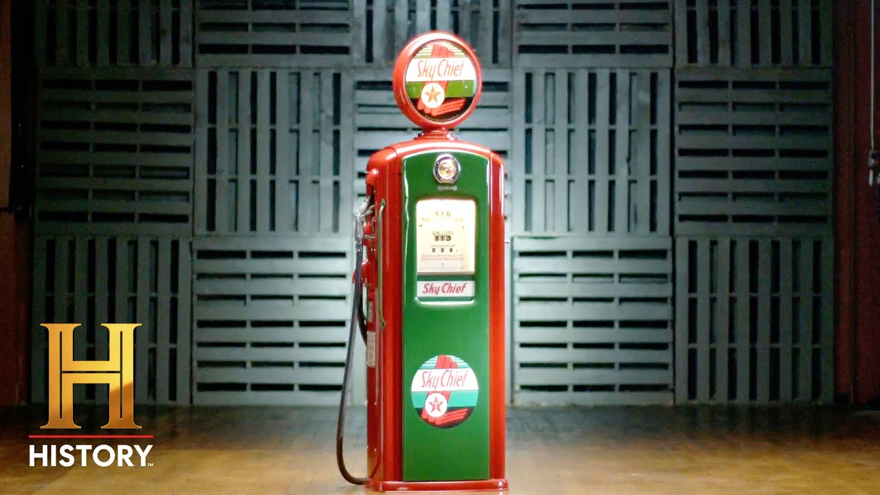 Secret Restoration: VINTAGE '50s Bennett Gas Pump (Season 1) | History