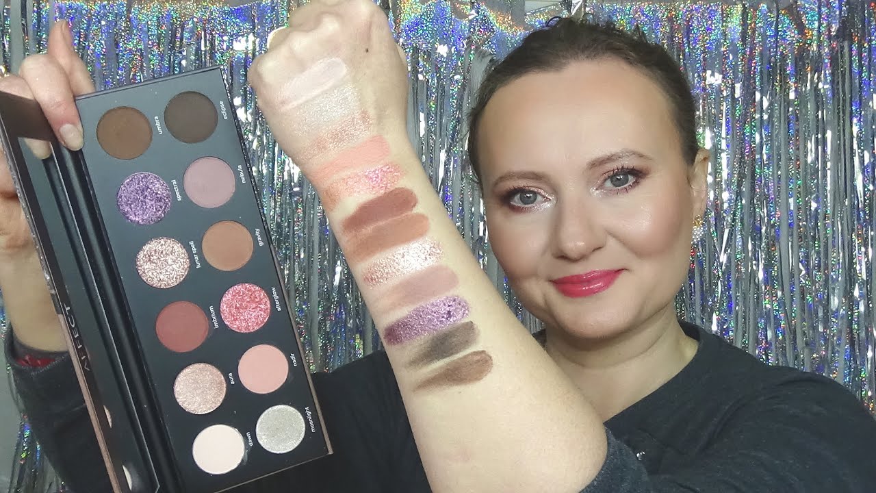 ✿ AFFECT ✿paleta LUNAR SPELL ✿SWATCHE ✿Makijaż ✿