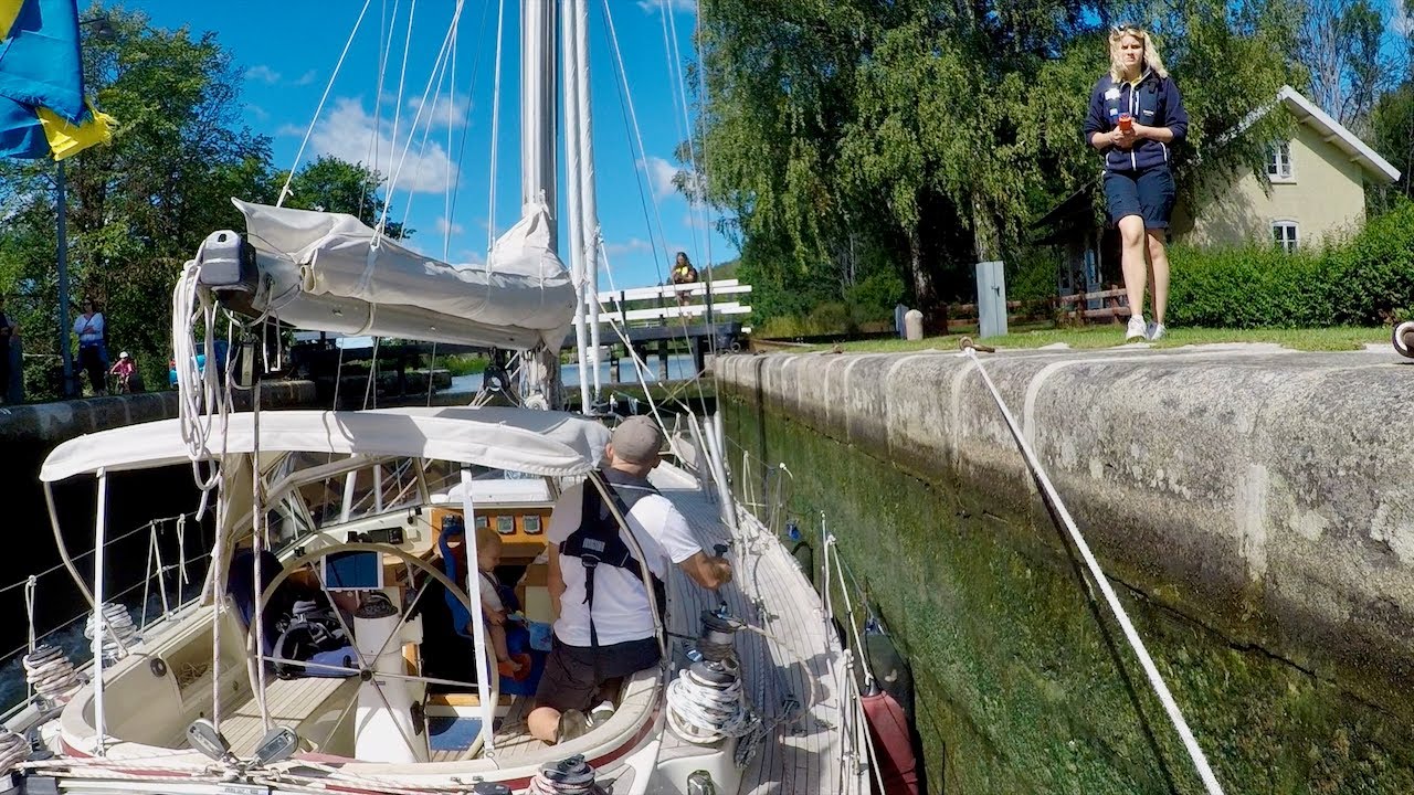 Taking Our 44ft SAILBOAT Across The Swedish Mainland (Göta Canal) - Ep. 219 RAN Sailing