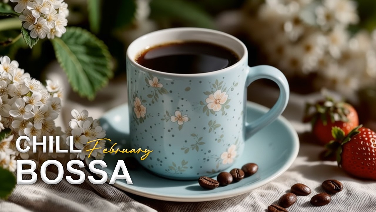 Relaxing February Jazz & Bossa Nova 🌿 Perfect Cafe Background Music