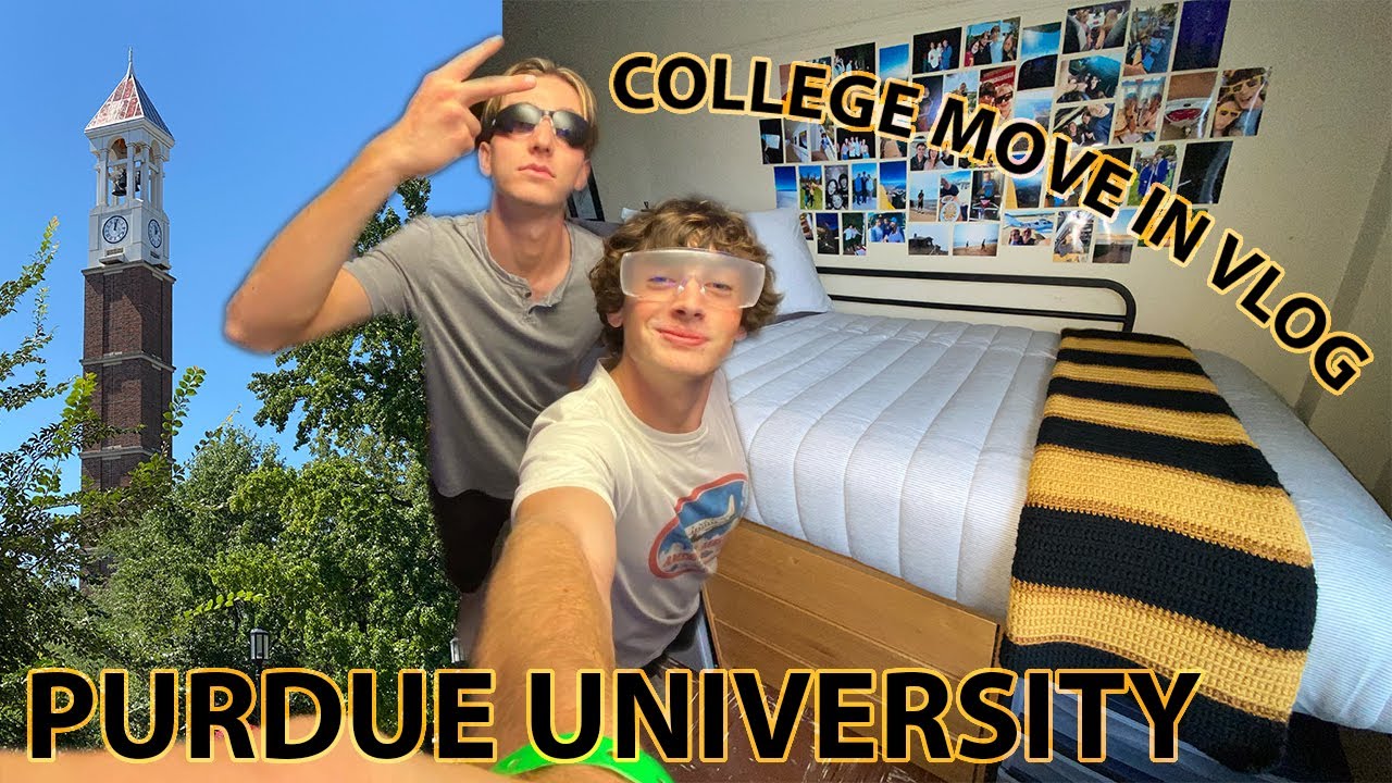 COLLEGE MOVE IN 2022! Purdue University