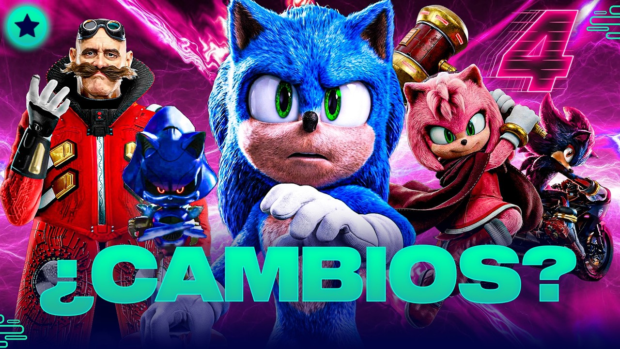 SONIC 4 LA PELÍCULA ¿SUFRIRÁ CAMBIOS?