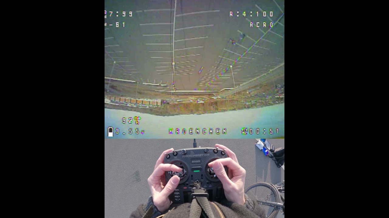 #fpv #tinywhoop  #mattyflip the #top of #street #lantern