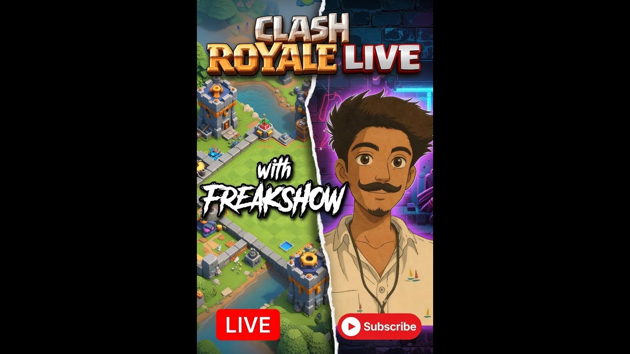 CLASH ROYALE LIVE #deckbuild#Road to1000subs#shorts