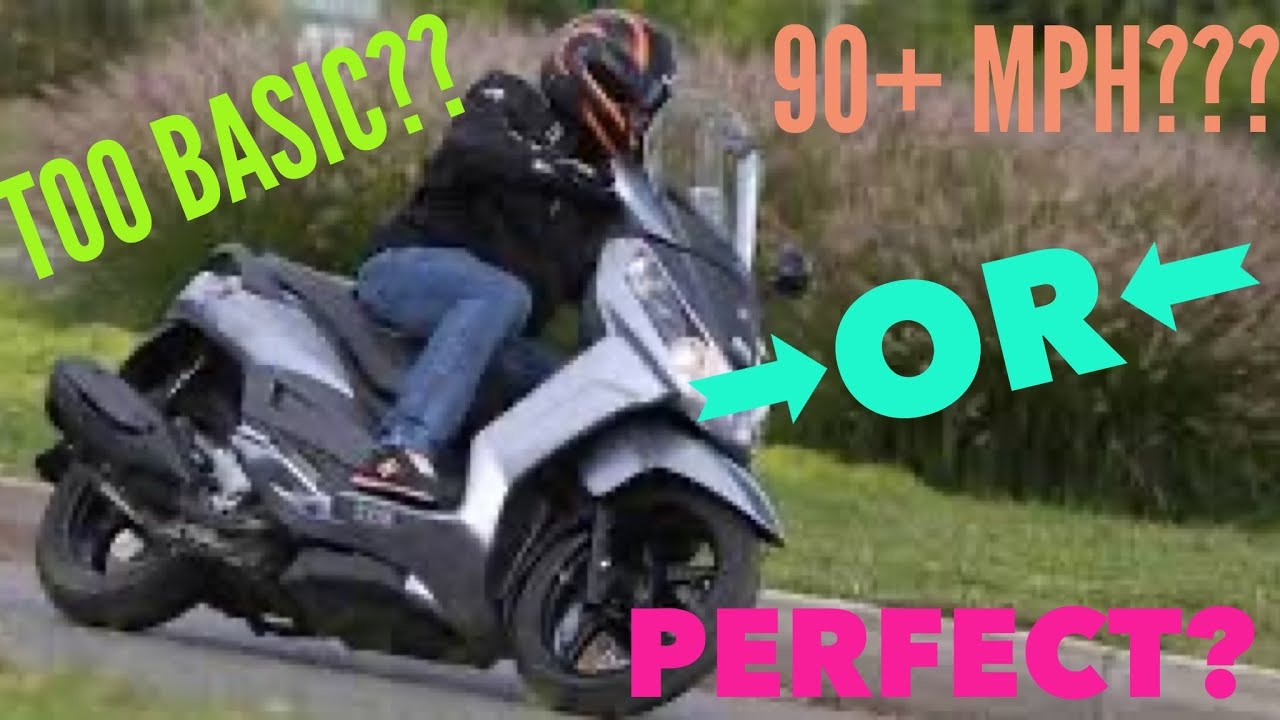 Luxury or Performance? ClevelandMoto Test Rides the 2022 SYM CityCom S 300i SCOOTER.