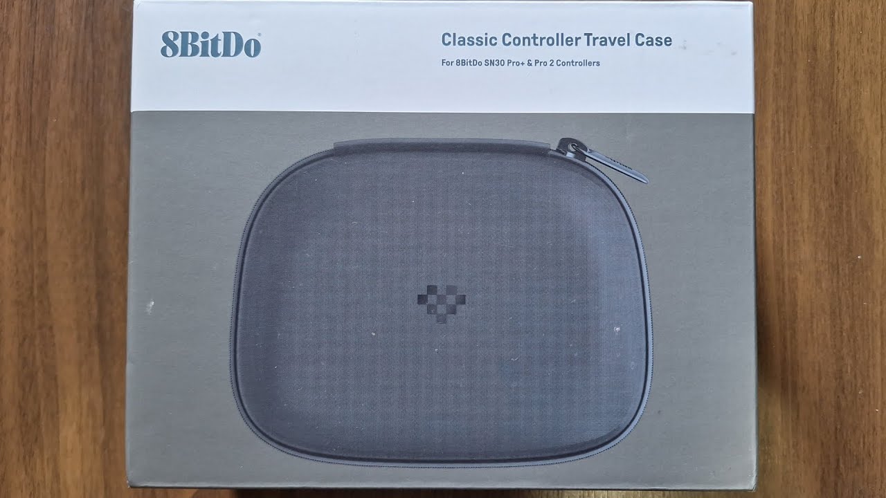 UNBOXING - 8Bitdo Classic Controller Travel Case