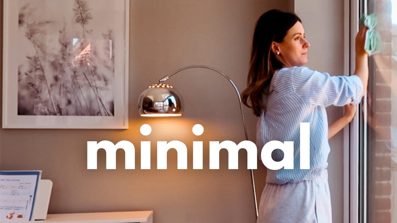 Minimalist Cleaning Routine to Reset my Home (1 hour clean with me)