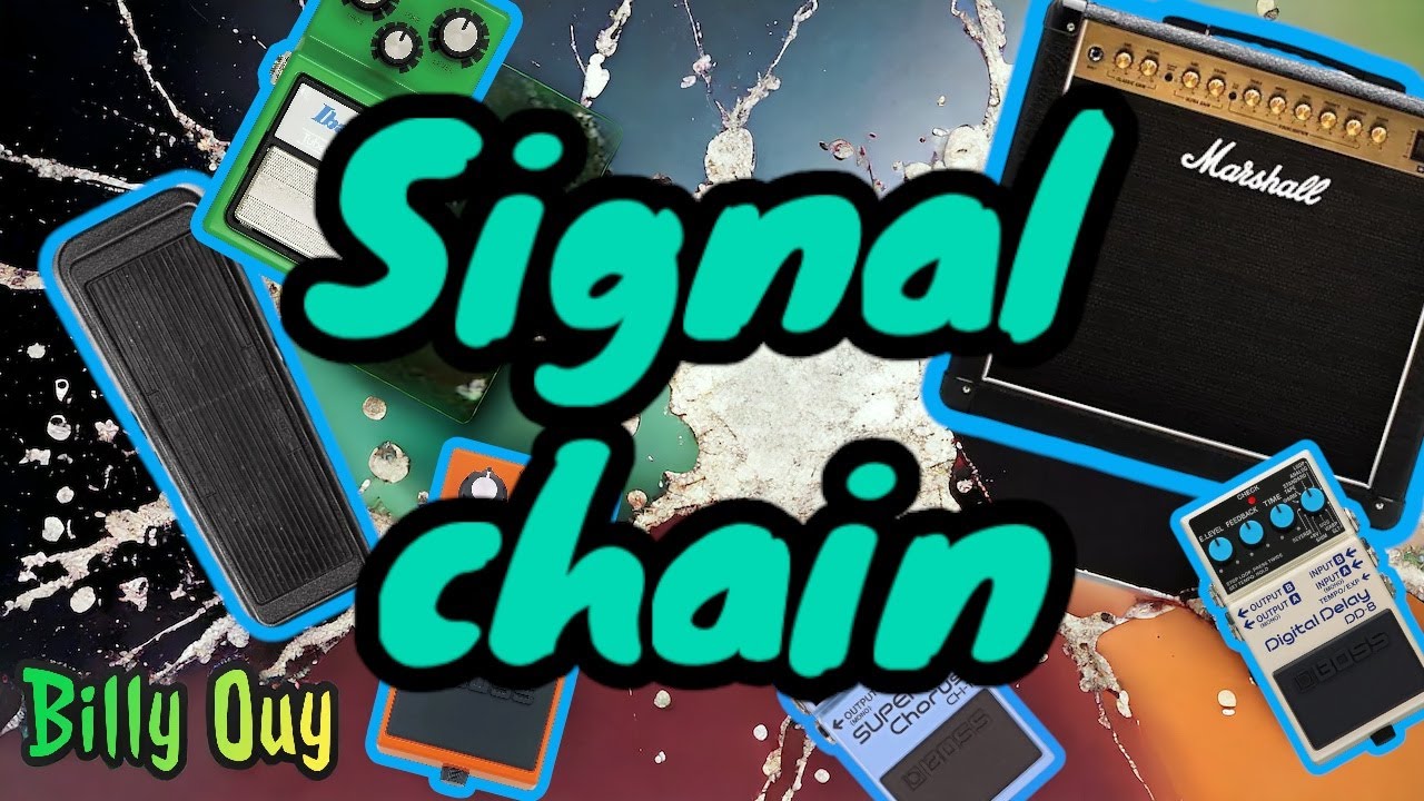 เอฟเฟคกีตาร์ เรียงยังไง วางตรงไหน Signal Chain คือ?