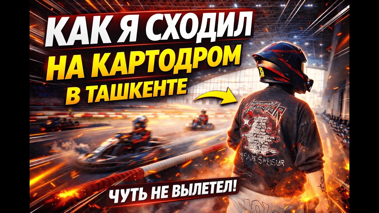 КАК Я СХОДИЛ НА КАРТОДРОМ В ТАШКЕНТЕ !!!