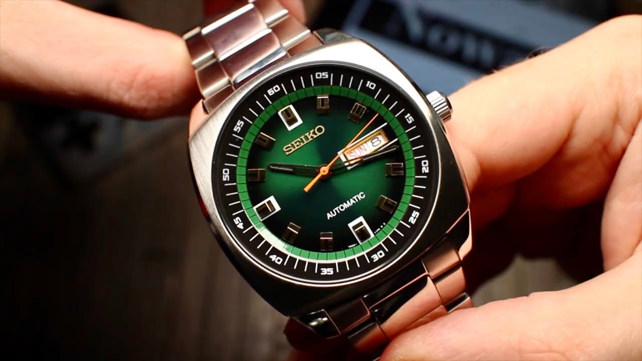 Винтажный эксклюзив за 140$ | Обзор мужских механических часов Seiko ReCraft SNKM97 на калибре 7S26