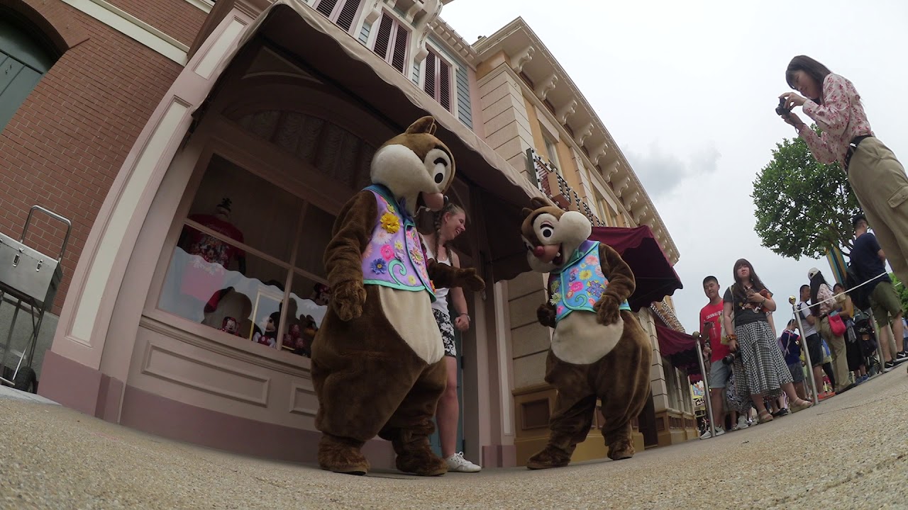 HKDL Summer 2018 final day Chip and Dale round 2