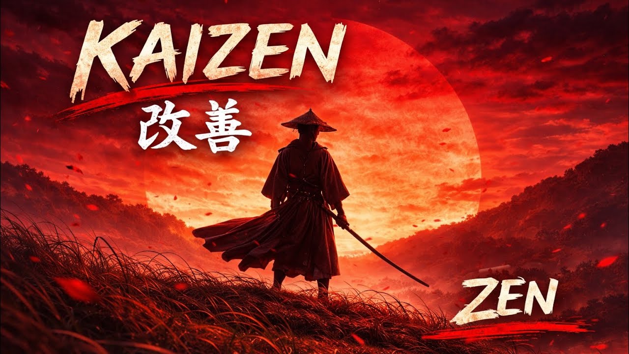 KAIZEN 改善 – Japanese Zen Flute for Deep Focus & Calm Mind | 1 Hour Samurai Ambient