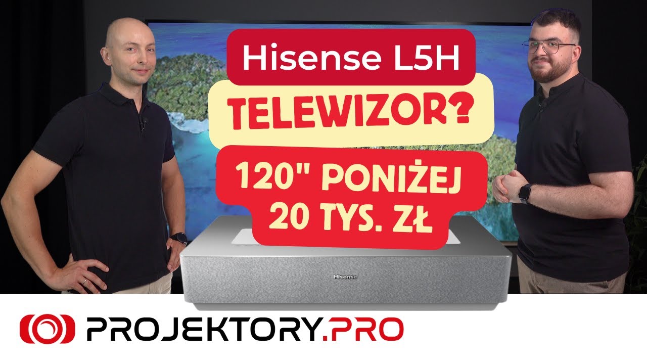 🔝 Wielki Obraz, Mała Cena! Jak Działa LaserTV Hisense 100L5H/120L5H?