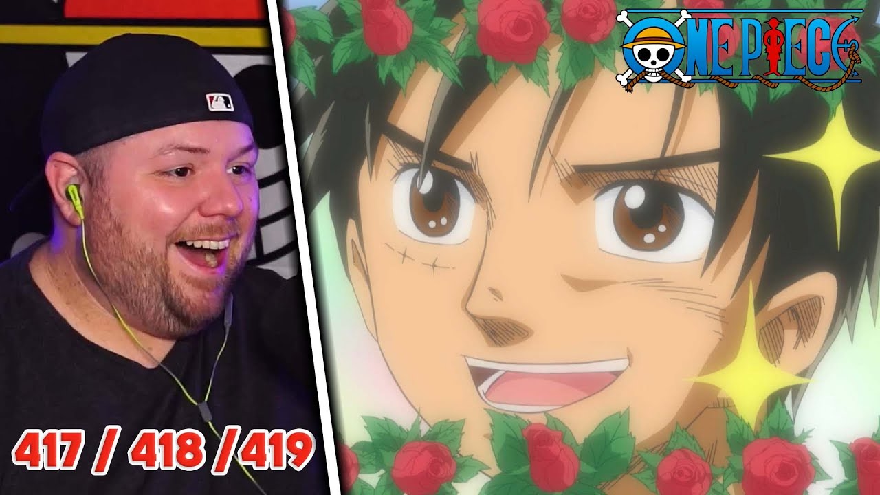 Hancock In Love & Straw Hats Located! One Piece REACTION - Episode 417, 418, & 419
