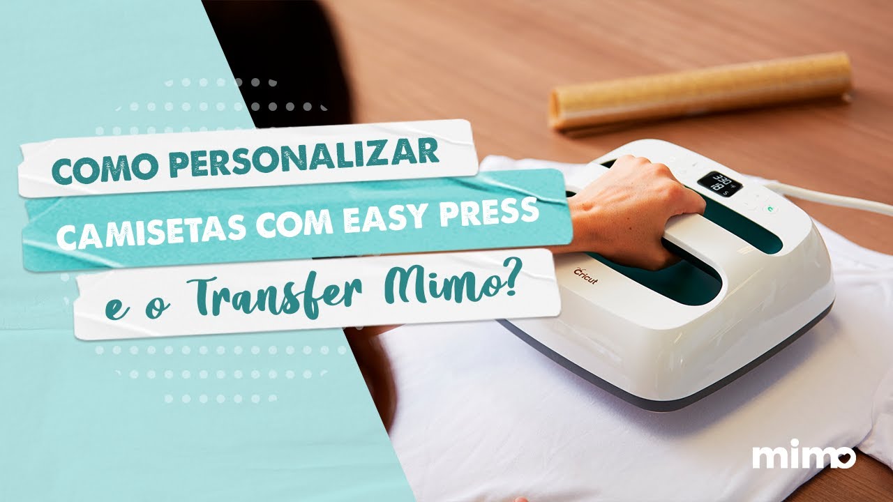 Como Personalizar Camisetas com  a Easy Press e o Transfer Mimo?