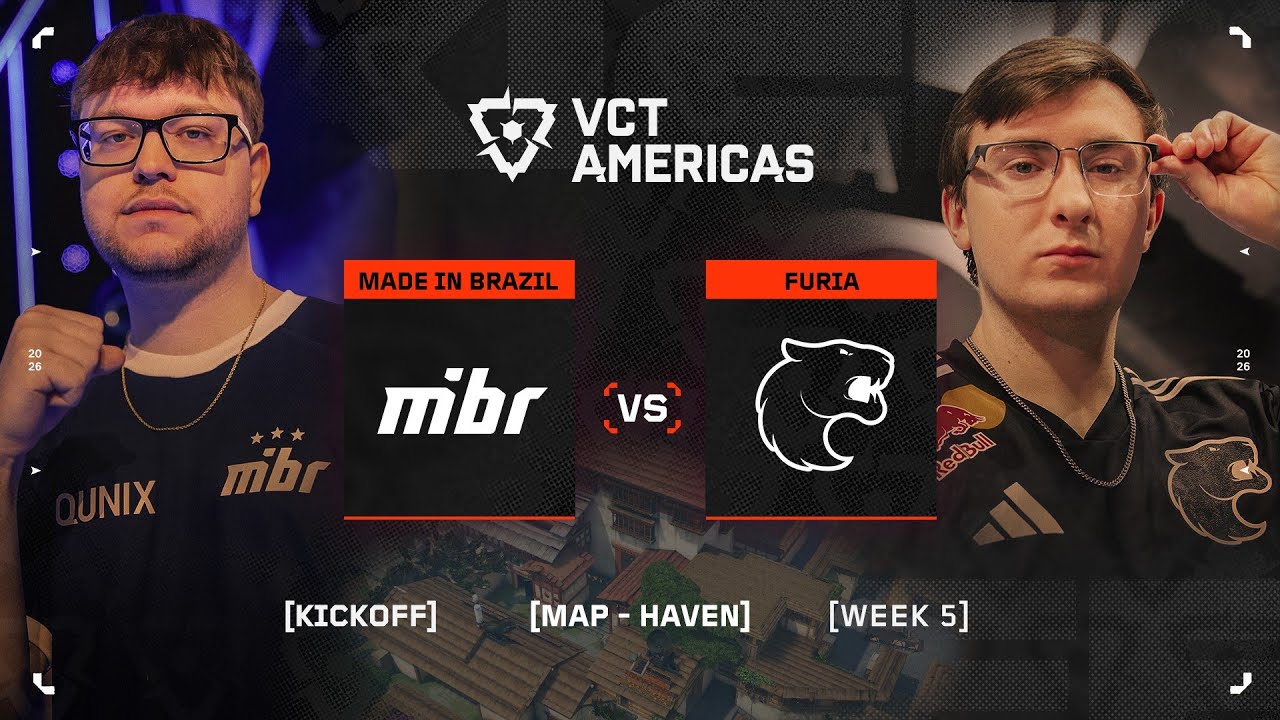 MIBR vs. FUR - VCT Americas Kickoff - W5D1 - Map 3