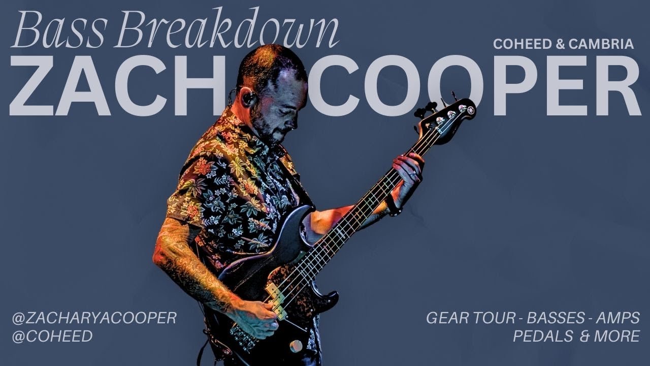 Bass Breakdown with Zach Cooper of Coheed & Cambria with the Bass Nerds