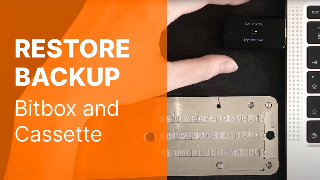 How to Restore Private Key from Recovery Seed with BitBox Hardware Wallet