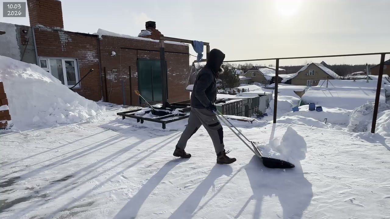[snowoff s26e08] уборка снега после зимы 2026 (серия 8)