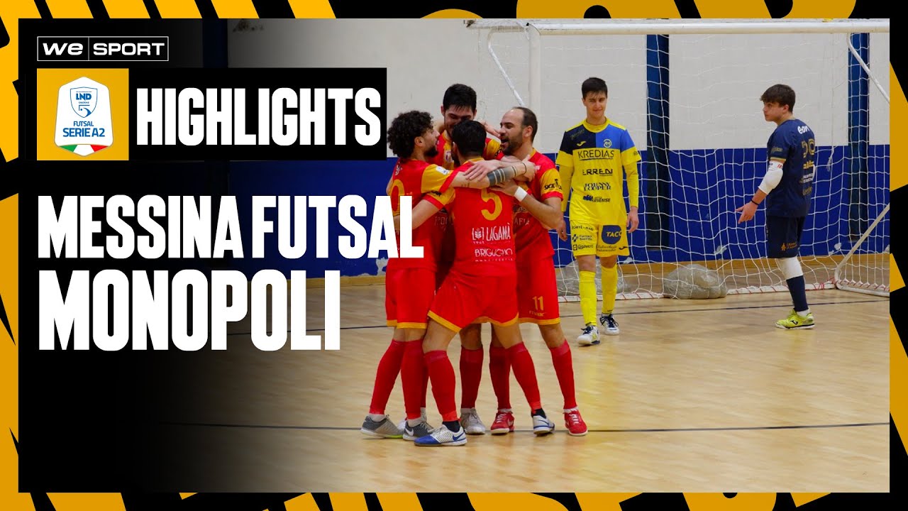 Messina Futsal vs Audace Monopoli (Serie A2 - Giornata 13 - Girone D)