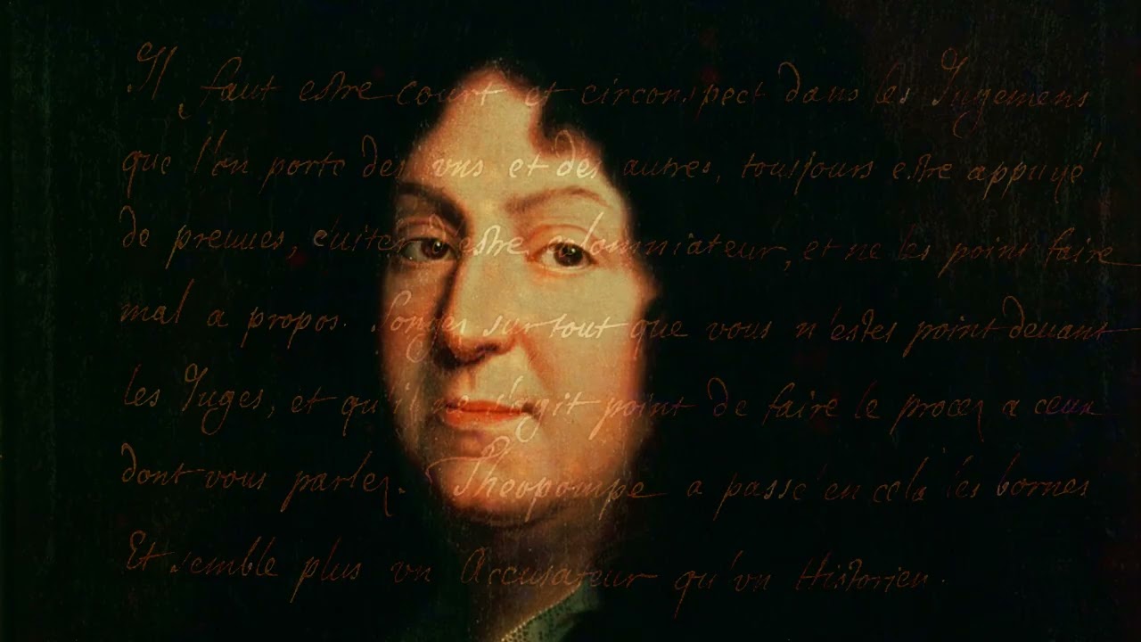 Jean RACINE – Stratégies du Racine prosateur (1639-1699) (France III Nationale, 1962)