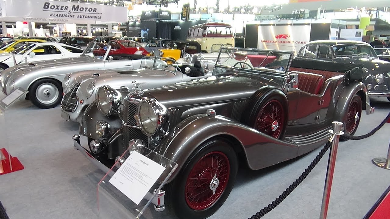 1938 ALVIS Speed 25 - Exterior and Interior - Retro Classics Stuttgart 2020