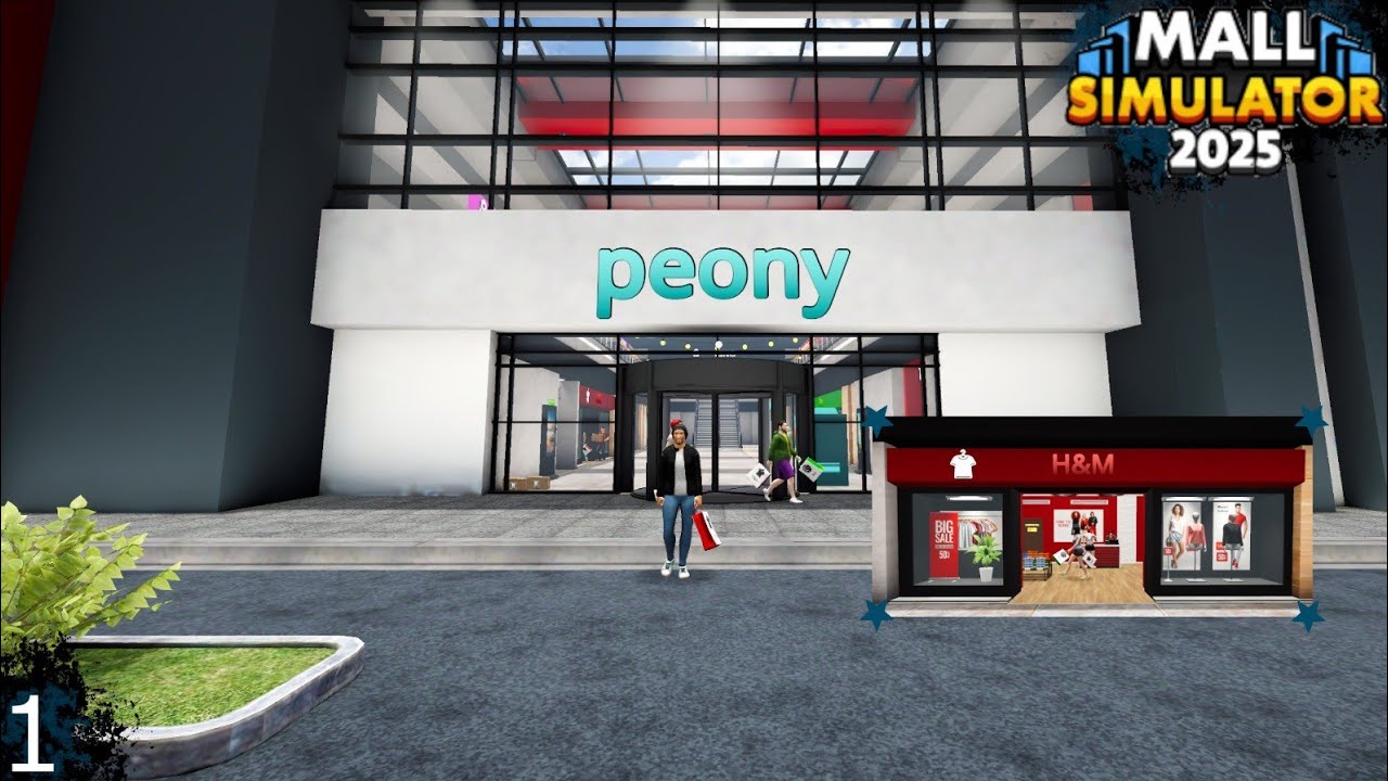 Wir eröffnen unsere erste Mall - Mall Simulator | Mrs Leony